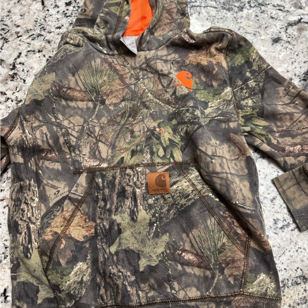 Carhartt Kids Woodland Camo Hoodie